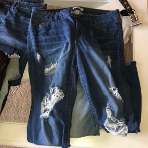 Jeans! Lots of jeans